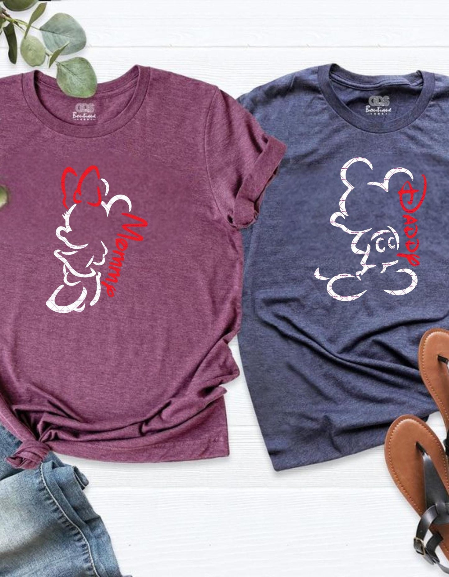 Mickey Png, Mommy, Daddy, Mom and Dad Png,Mickey Mommy and Daddy Outline Svg Png file, Cartoon Svg, Family trip Svg, Mickey mouse outline