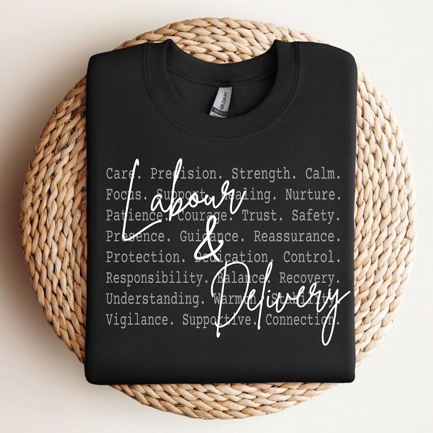 L&D Nurse Typography Tee, Maternity Ward Text Shirt, Healthcare Worker Appreciation Design,Labor and Delivery Shirt design, ldrp Png
