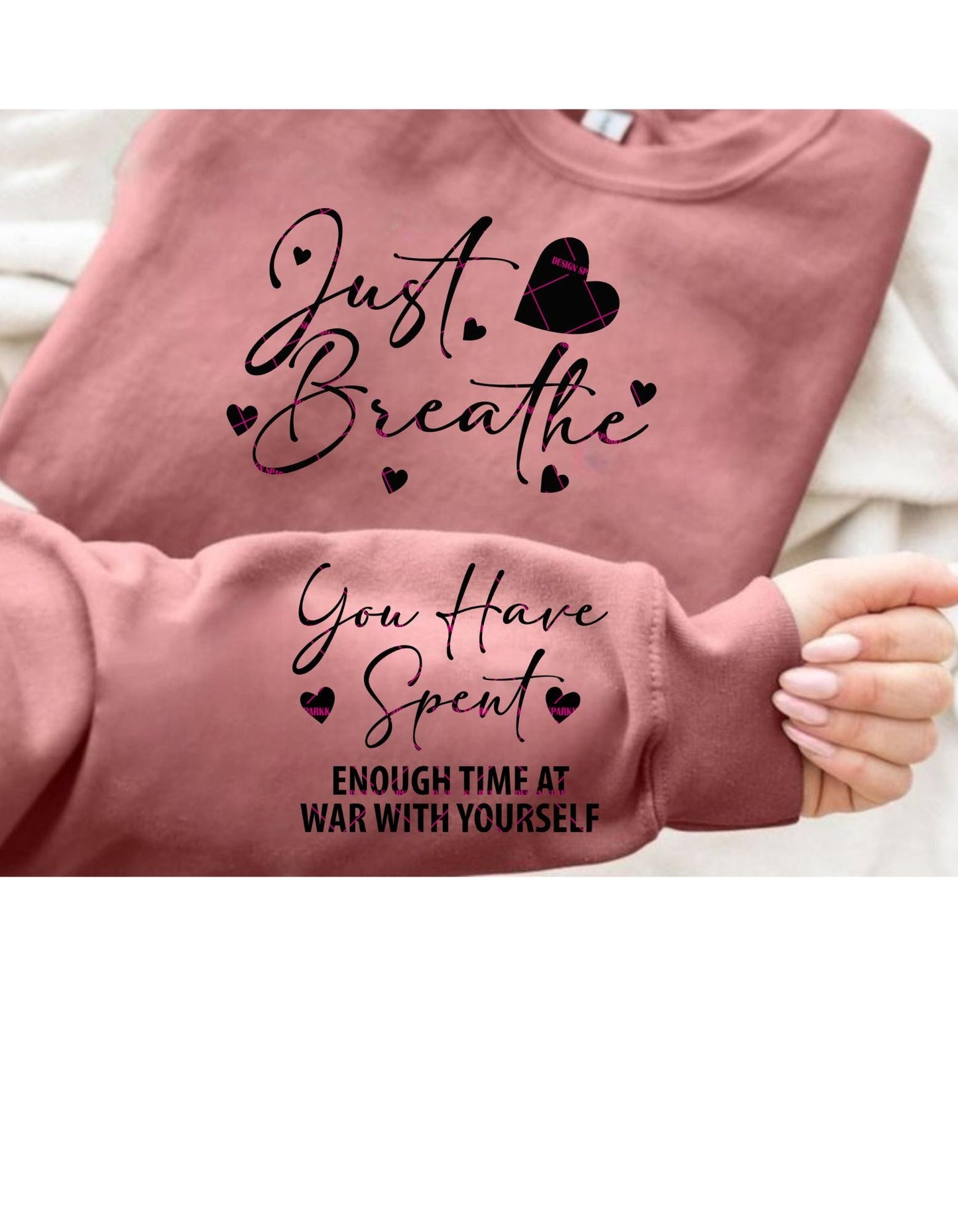 Just Breathe Svg Png Files Wellness Gift Yoga Meditation Relaxing Positivity Self-Care Gift Women, Girly designs, Mother day Png, Easter png