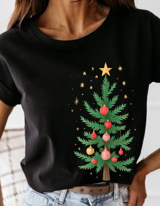 Christmas Tree Png, Festive Holiday Shirt Design, Christmas Ornaments PNG, Xmas Tree Clipart for Sublimation and Crafts, Gift for Christmas