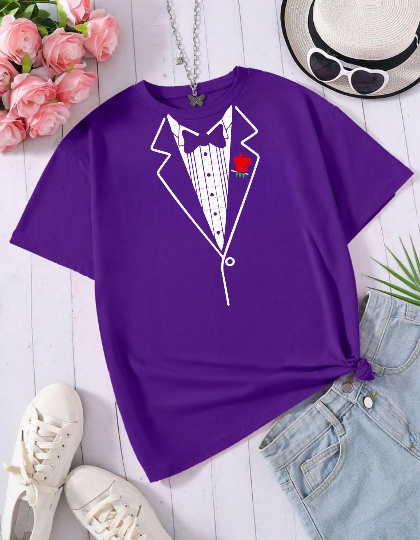 Formal suit design,Formal Suit with Red Rose, Elegant Tuxedo Png Svg file, Wedding & Party Attire, Wedding gift Png, Men Father Bow Png Svg