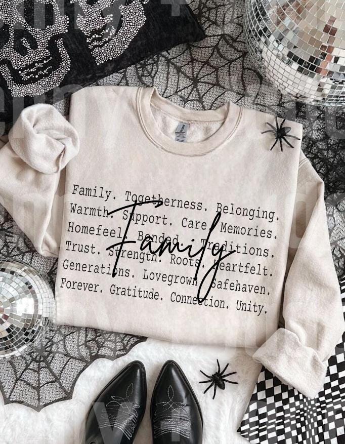 Family Text Shirt design, Family Aesthetic Tee, Togetherness Quote Design, Meaningful Family Shirt, Home Love Gift, 2026 shirt, Family Love