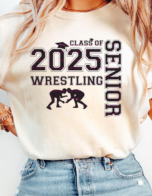 Class of 2026 Wrestling Senior Svg Png, Senior 2026, Graduation sports Png, Senior 2026, Sports design, Svg file