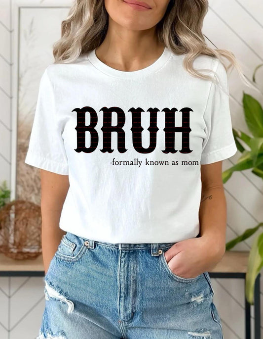 Bruh Formally Known As Mom PNG, Funny Mom Shirt Design, Trendy Mom Life Sublimation, Retro Grunge Mom Humor PNG, Mothers Day Shirt SVG file