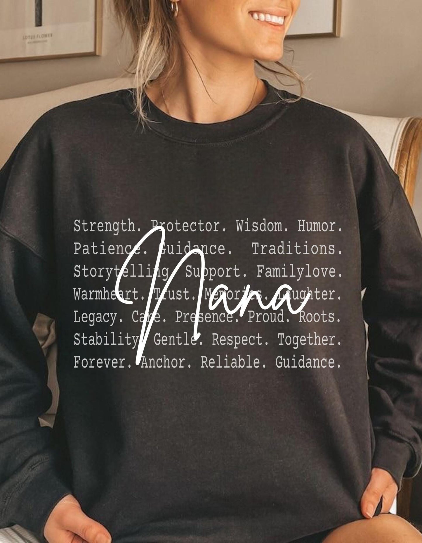Nana Definition Shirt Png file, Nana love,Loving Nana Gift Tee, Grandma Apparel with Meaning