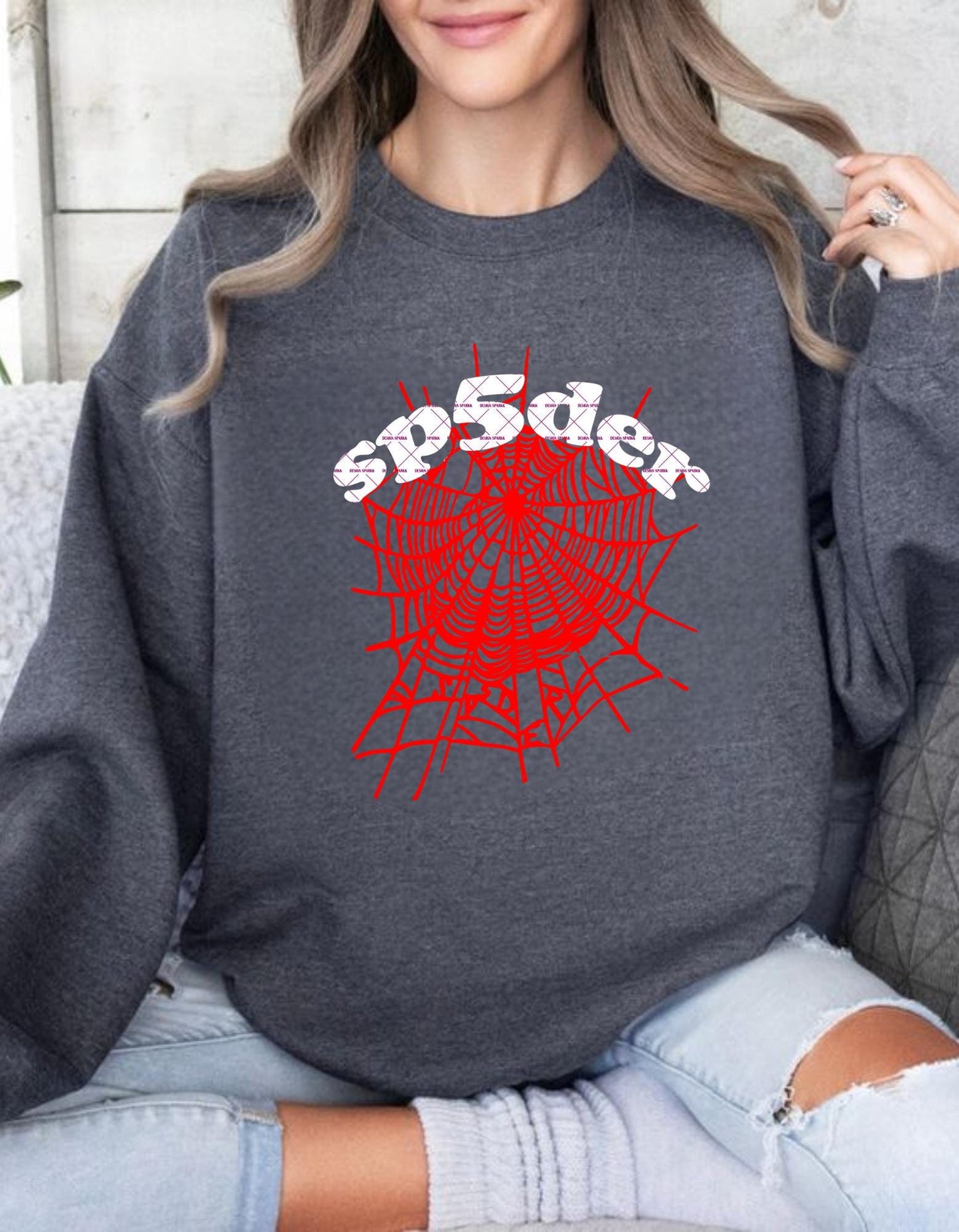Retro Spider Web T-Shirt Png, Gothic Horror Aesthetic Web Design, Spider web png, Spider man design, digital files, Custom order request Svg