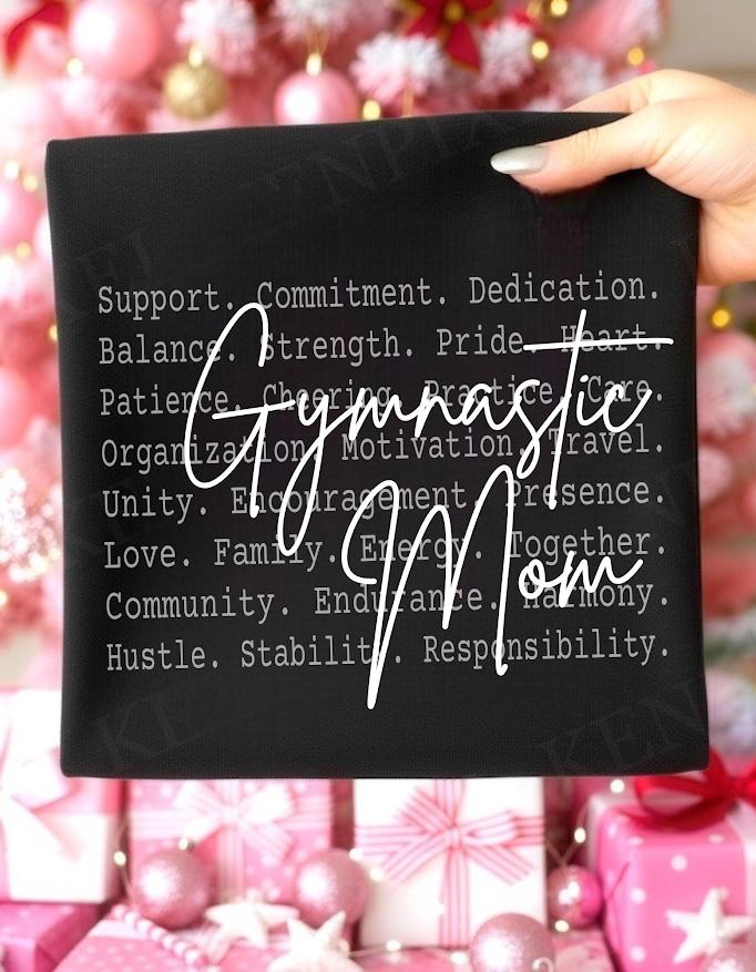 Gym rat,Proud Sports Mom Quote Design, Cheer Travel Gift Tee,Gymnastics Mom Shirt design Png file,Gym mom, Competition, Gymnastic Mama