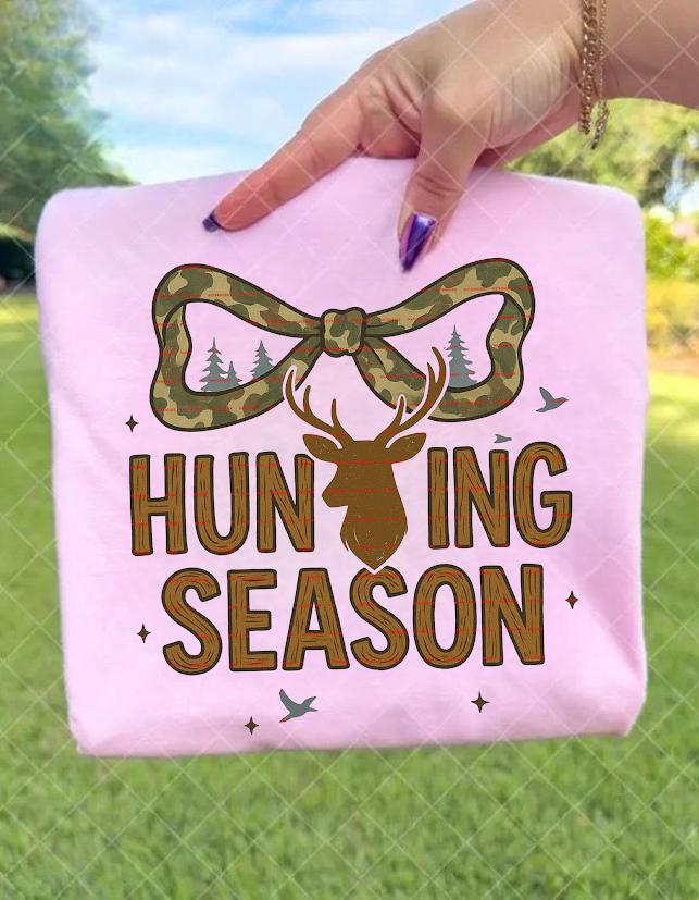 Hunting Season Shirt for Women, Hunter Png, Deer Hunter Gift, Camo Bow Hunting Graphic, Fall Outdoor Shirt, Country Girl Hunting Lover Top