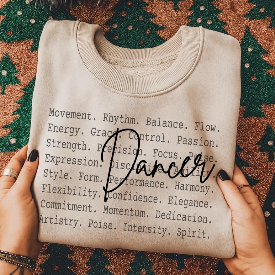 Dancer Shirt Png file, Dance Motivation Typography Tee, Ballet Hip Hop Jazz Dance Text Shirt, Performing Arts Design, Dance Mom, Competition