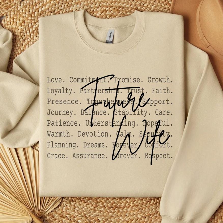 Future Wife Bridal Shower Png, Engagement Gift for Bride-To-Be, Wedding Gift Png, Bride Gift, Wife bride love, Wife to be, Wedding design