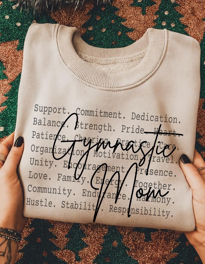 Gym rat,Proud Sports Mom Quote Design, Cheer Travel Gift Tee,Gymnastics Mom Shirt design Png file,Gym mom, Competition, Gymnastic Mama