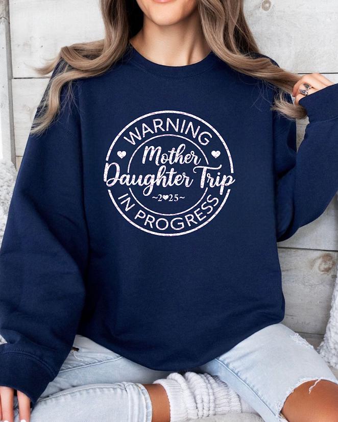 Mother Daughter Trip Shirt PNG: Matching Family Vacation Outfit (Digital Download), Matching Travel Shirts, Mother Daughter Matching Shirt