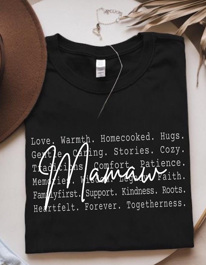 Mamaw Definition Shirt design, Loving Mamaw Text Design ideas, Family Grandma Sweatshirt, Cozy Heartfelt Mamaw Gift Apparel, Gif for mama