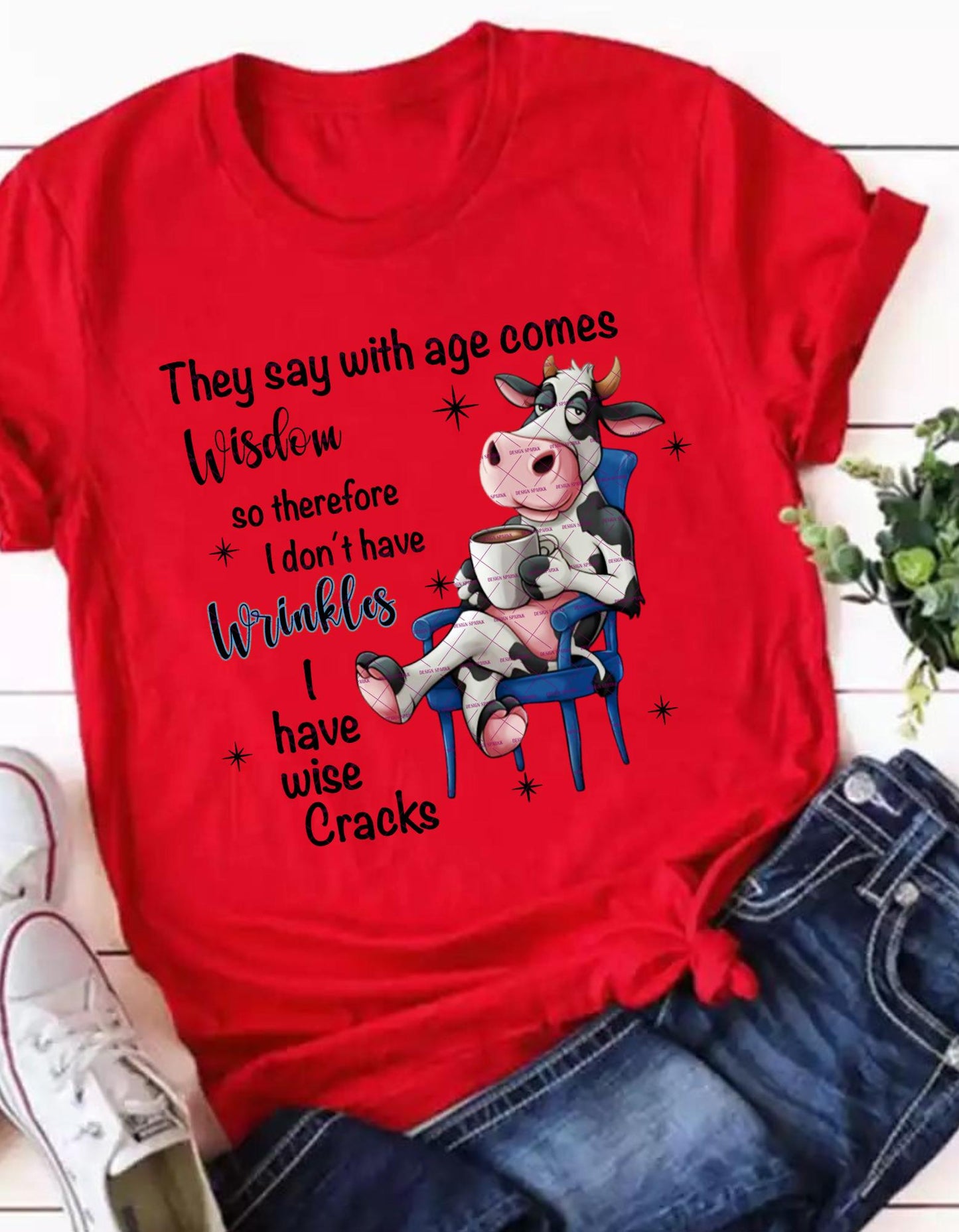 Cute Cow Wisdom Design, Kids PngFunny Cow PNG, Wise Cracks Cow Sublimation, Coffee Lover Cow Clipart, Sassy Farm Animal Digital Download
