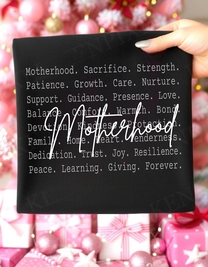 Motherhood Definition Shirt design, Loving Mother Text Design ideas, Family Sweatshirt, Cozy Heartfelt Mom Gift Apparel, Gif for mama mother