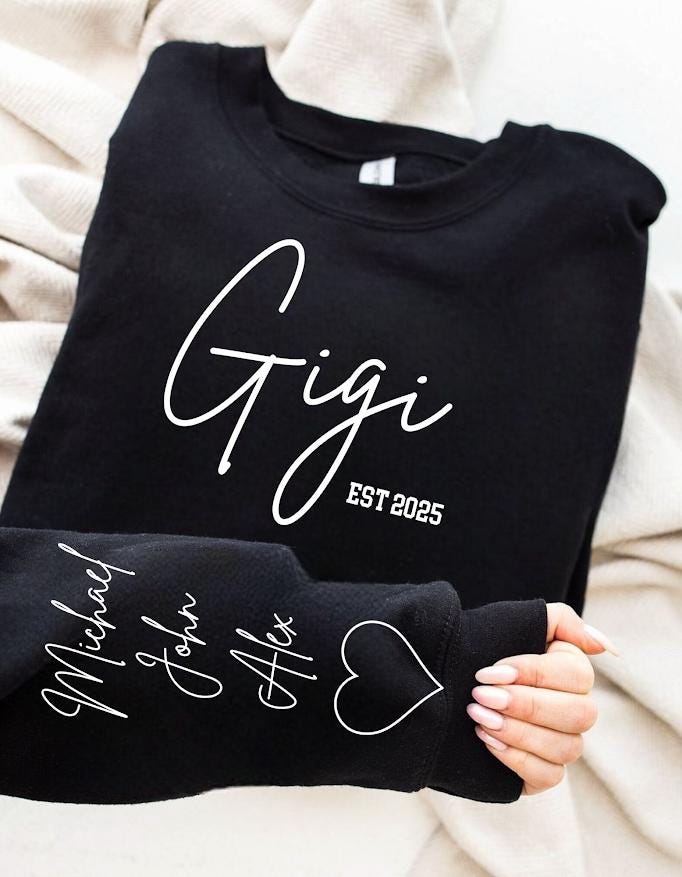 Gigi Definition Shirt design png file, Cute Gigi Text Design, Stylish Grandma Apparel, Sweet Family Gift Tee, Family Matching shirt file