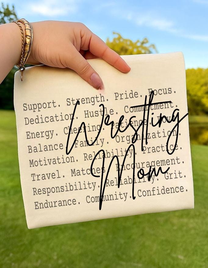 Support Strength Wrestling Family Gift Tee, Sports Mom Quote Design,Wrestling Mom Shirt png file,Gift for Wrestling Mom, Wrestling Vibes