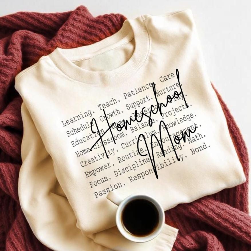Homeschool Mom Shirt design Png, Proud Homeschooling Mama Tee, Stay at Home Teacher Mom Shirt, Funny Homeschool Life Typography Design