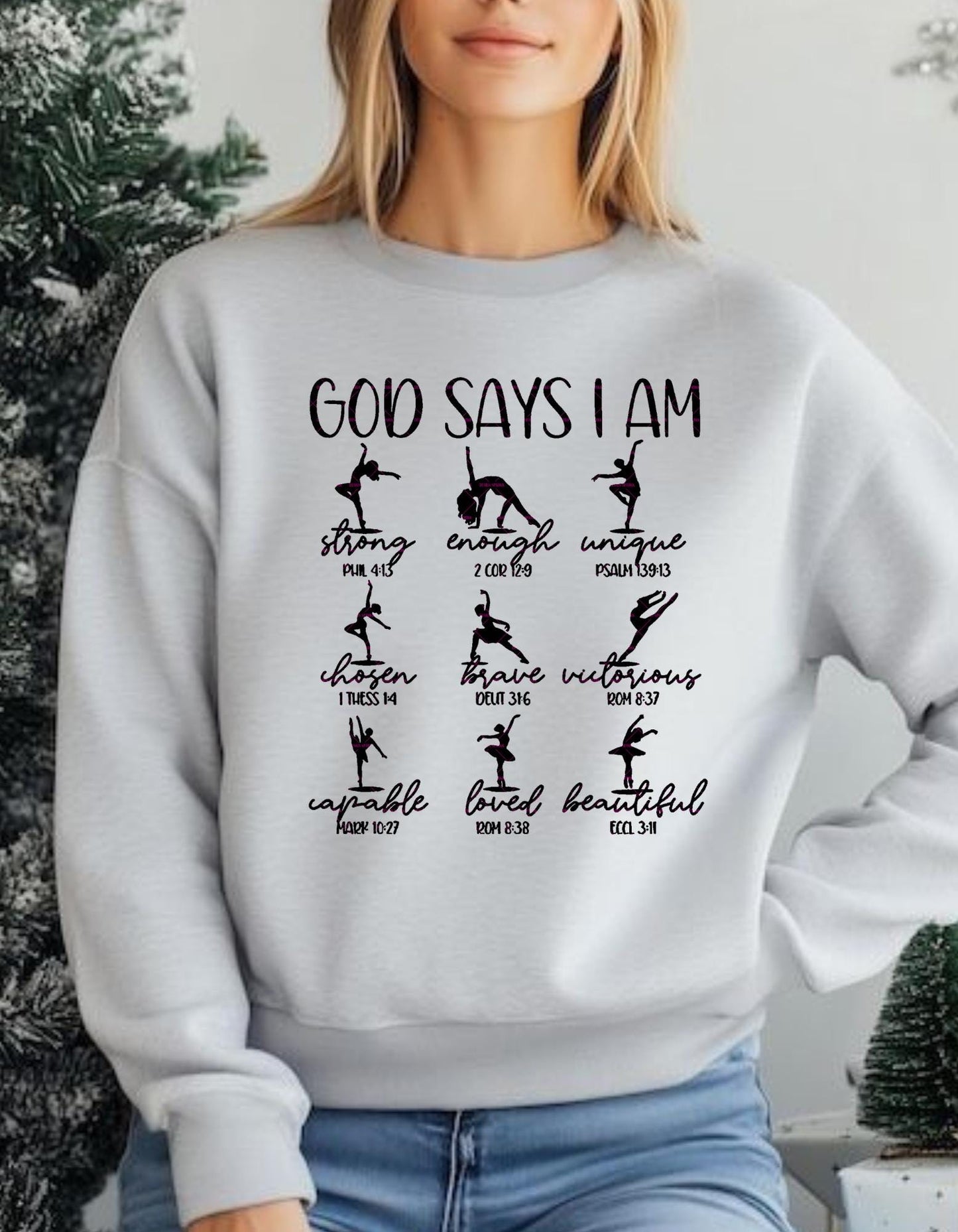 Girls Cheerleading Png,God Says I Am Cheerleading Svg Png, God Say Shirt Png, Girls Bible Verse Shirt, Girls Christian Shirt, Religious Png