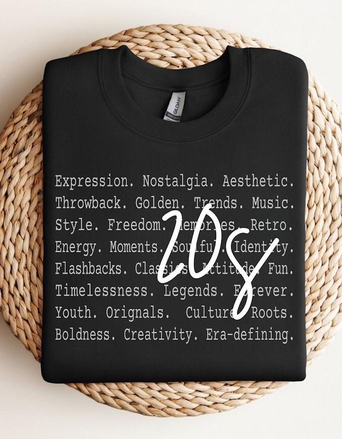 Retro 70s 80s 90s Sweatshirt Png Bundle, Vintage Decade Shirt, Minimalist Retro Birthday designs, Birth year, 30th 40th 50th birthday png