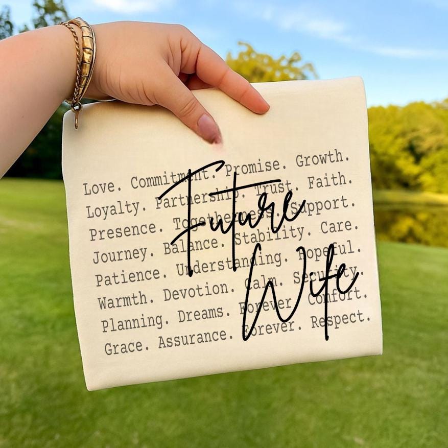 Future Wife Bridal Shower Png, Engagement Gift for Bride-To-Be, Wedding Gift Png, Bride Gift, Wife bride love, Wife to be, Wedding design