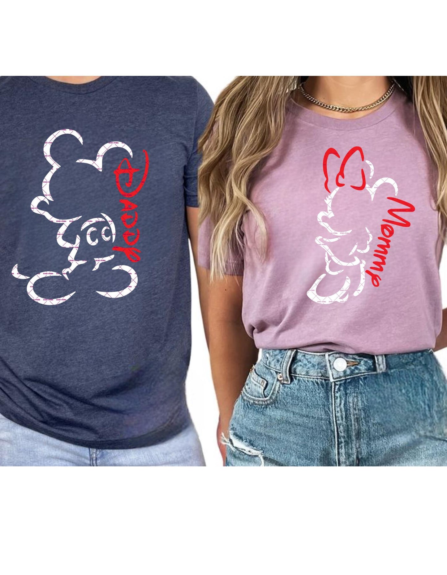 Mickey Png, Mommy, Daddy, Mom and Dad Png,Mickey Mommy and Daddy Outline Svg Png file, Cartoon Svg, Family trip Svg, Mickey mouse outline