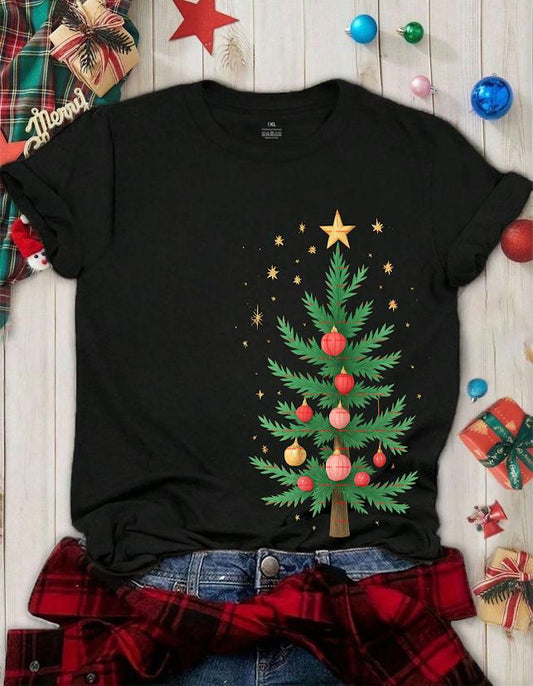 Christmas Tree Png, Festive Holiday Shirt Design, Christmas Ornaments PNG, Xmas Tree Clipart for Sublimation and Crafts, Gift for Christmas