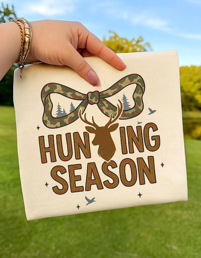 Hunting Season Shirt for Women, Hunter Png, Deer Hunter Gift, Camo Bow Hunting Graphic, Fall Outdoor Shirt, Country Girl Hunting Lover Top