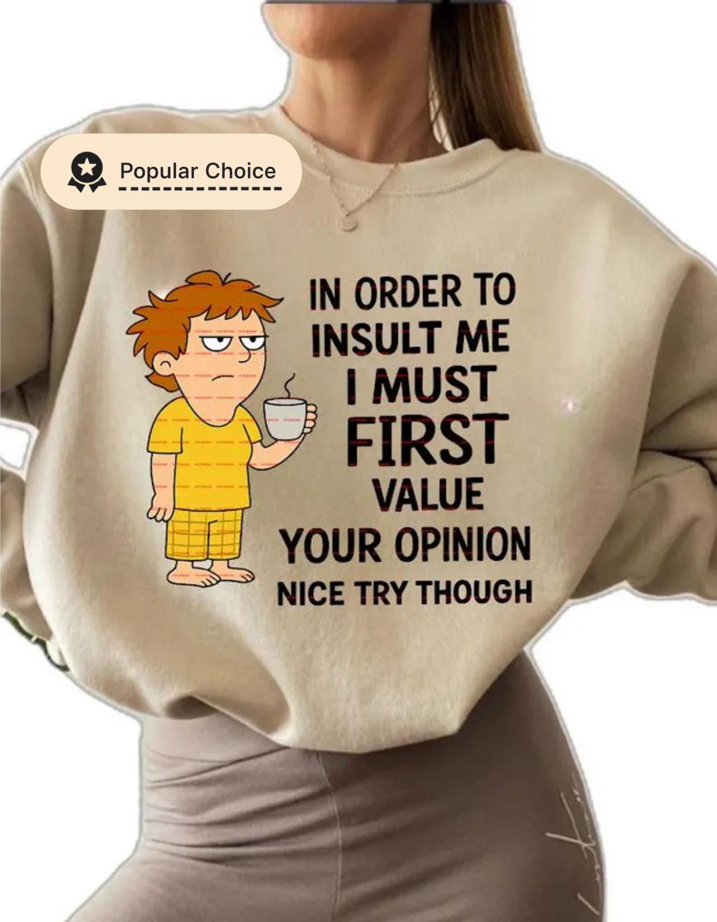 Sassy Humor SVG PNG, Coffee Lover Attitude Design,Funny Sarcastic Quote Shirt, In Order to Insult Me Graphic, Funny new year Png tee idea