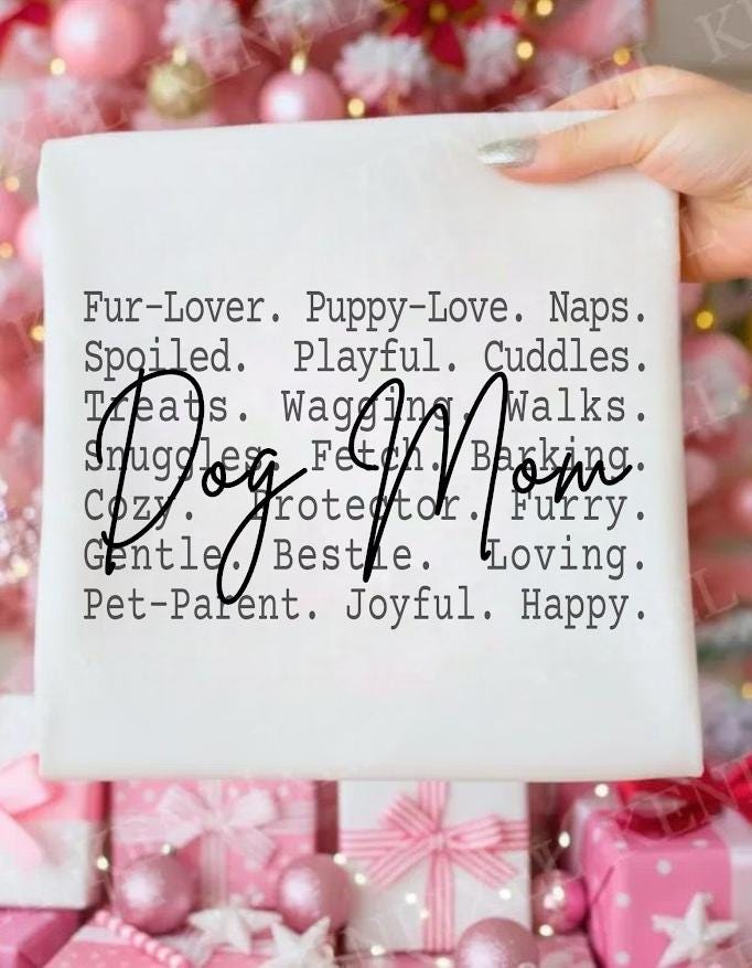 Dog Mom Aesthetic Text Shirt design, Fur Mama Graphic Tee, Cute Pet Lover Words Design, Cozy Puppy Love Quote Shirt for Women, Digicares