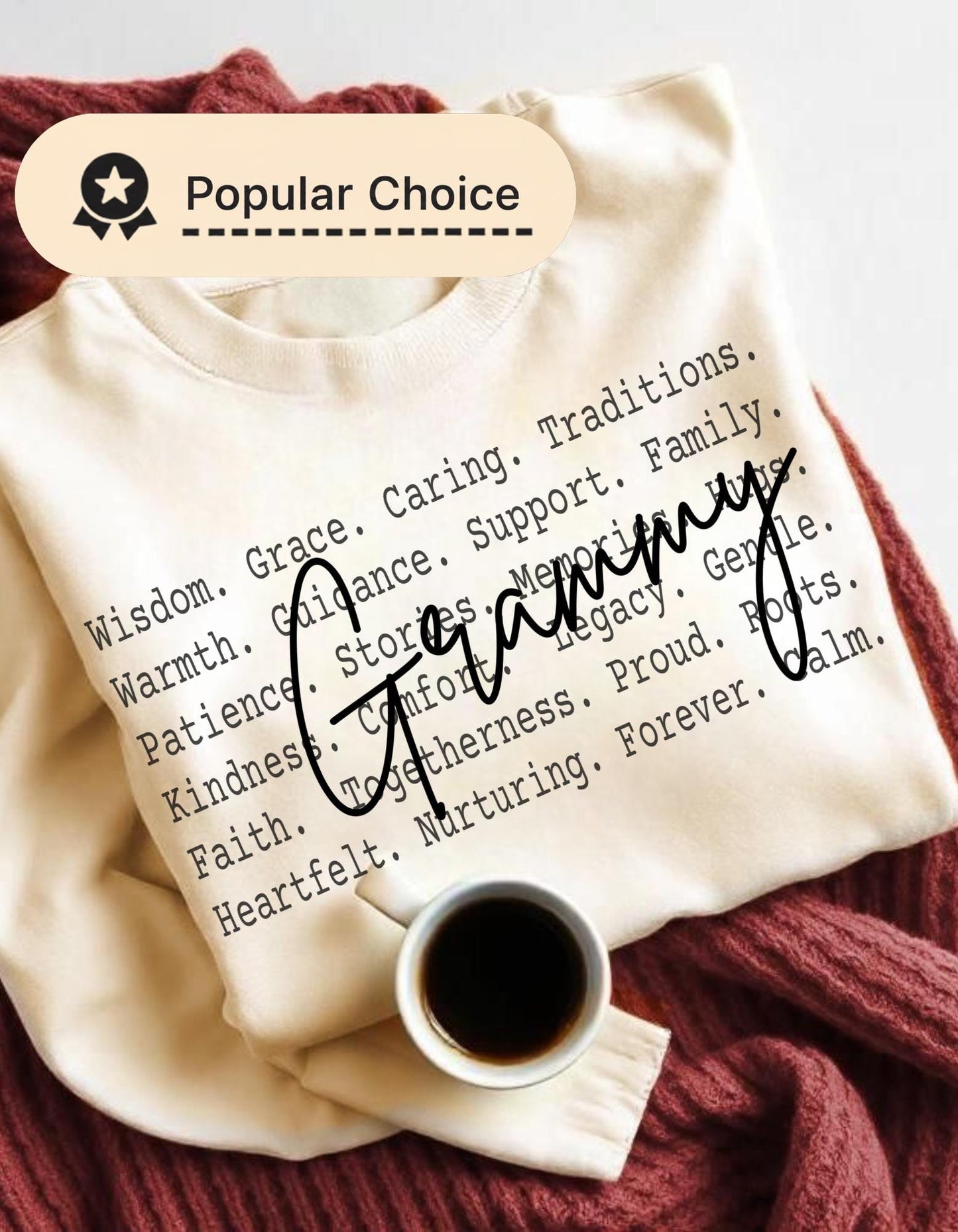 Grammy Definition Shirt file, Family Grammy Text Design, Loving Grandma Apparel, Meaningful Gift Tee design, Grammy sublimation gift idea