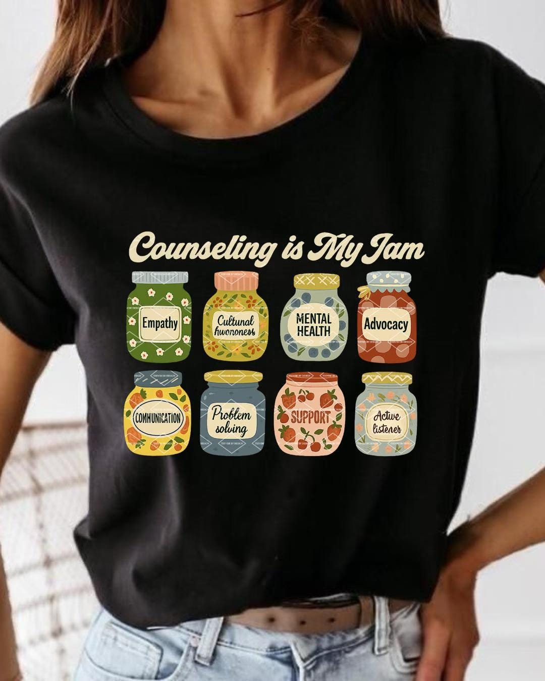 Therapist Shirt Png, Funny School Counselor Sublimation Design, Counseling is My Jam Png, Mental Health Counselor Gift,  School Counselor Png