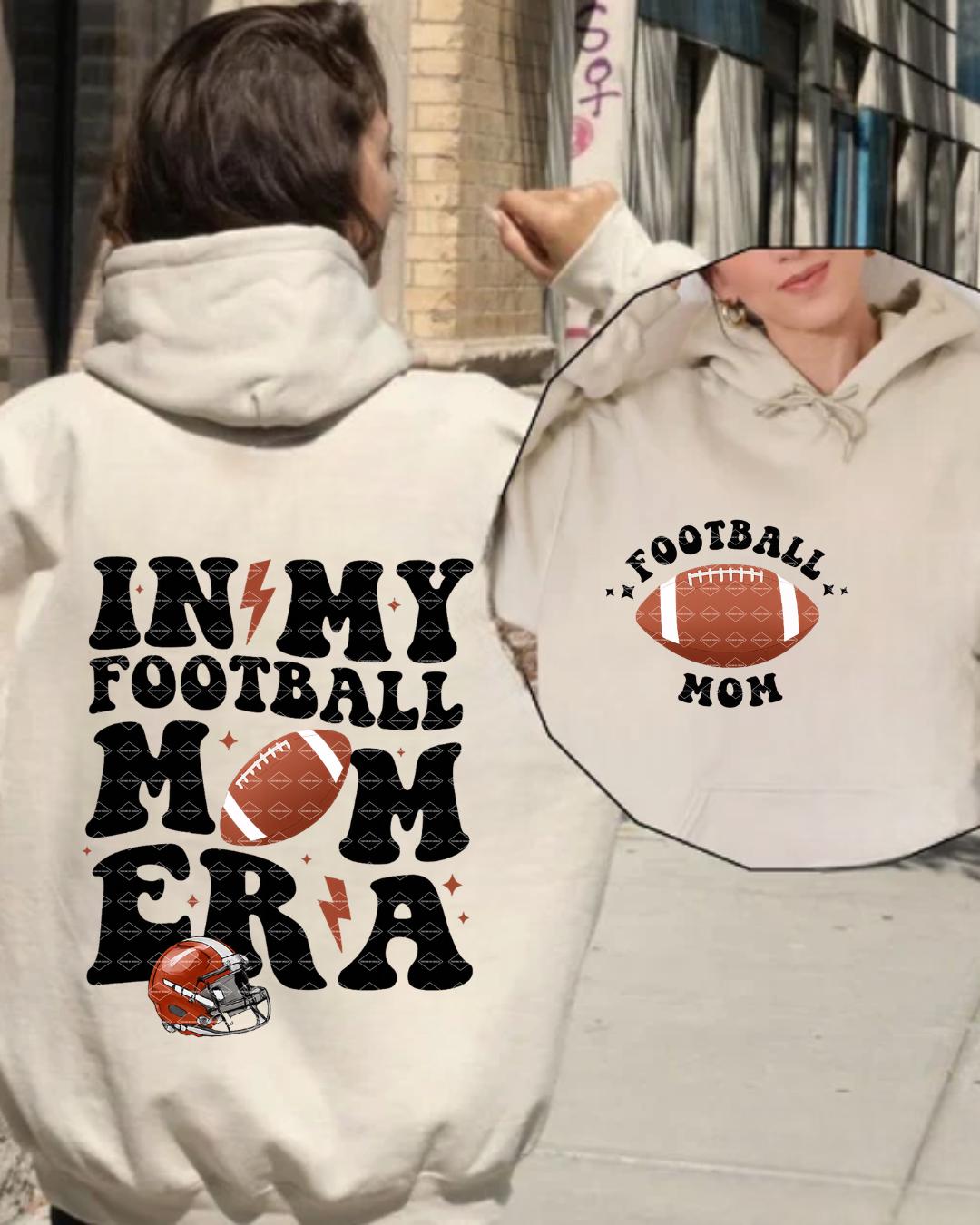 Sports Mom png,,football mom, Game Day png, Football Season Shirt Design, Custom Football Mom png, Mom Gifts,In my football mom era png