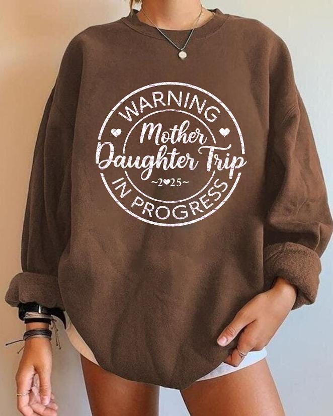 Mother Daughter Trip 2026 Shirt PNG: Matching Family Vacation Outfit (Digital Download)