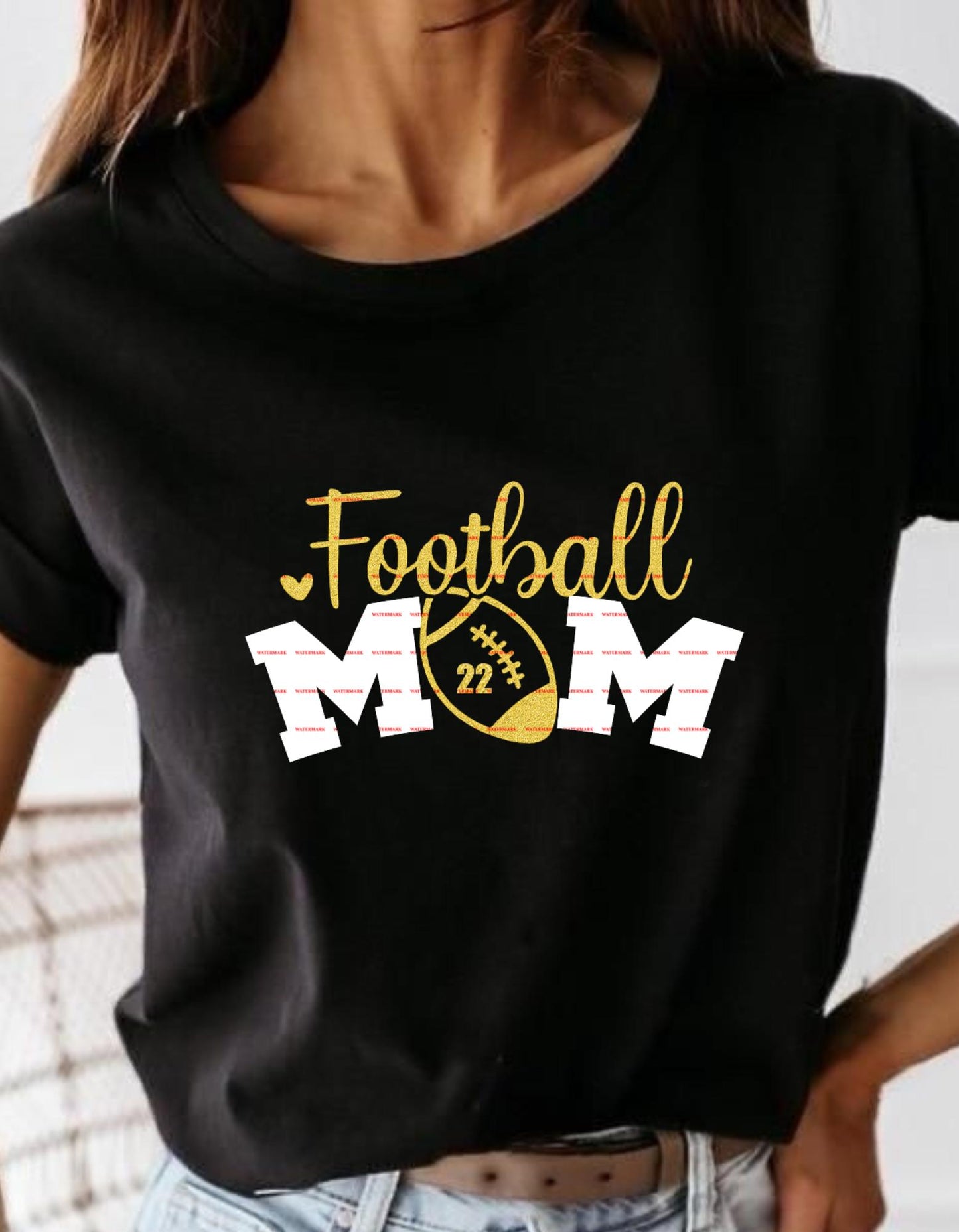 DIY Player number name,Sports Mom Shirt PNG Sports Mom Shirt png,Custom Football Mom Game A Mom PNG , Football Sublimation Design