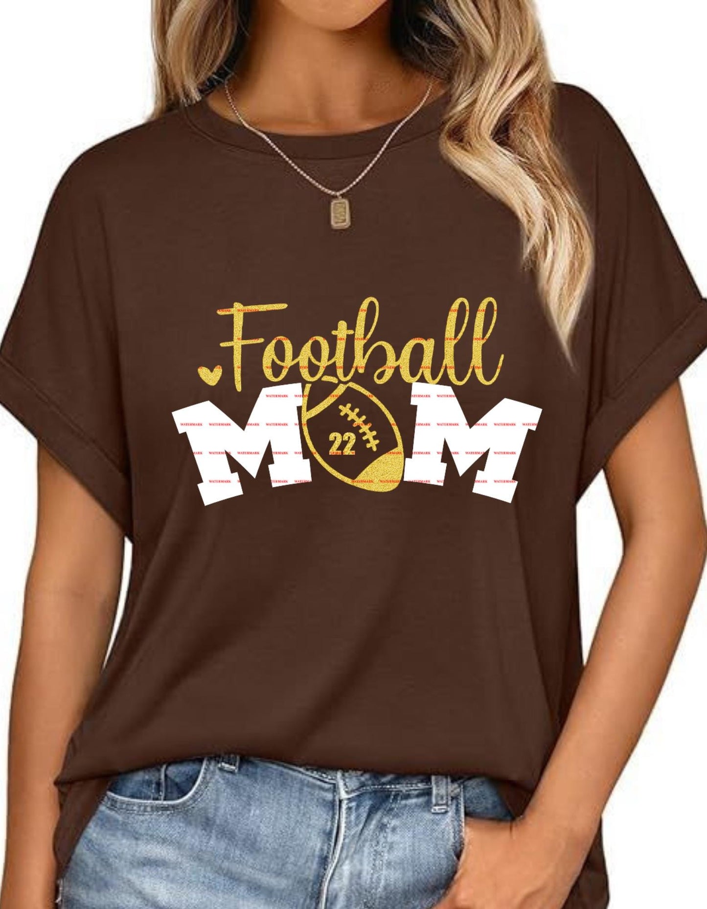 DIY Player number name,Sports Mom Shirt PNG Sports Mom Shirt png,Custom Football Mom Game A Mom PNG , Football Sublimation Design