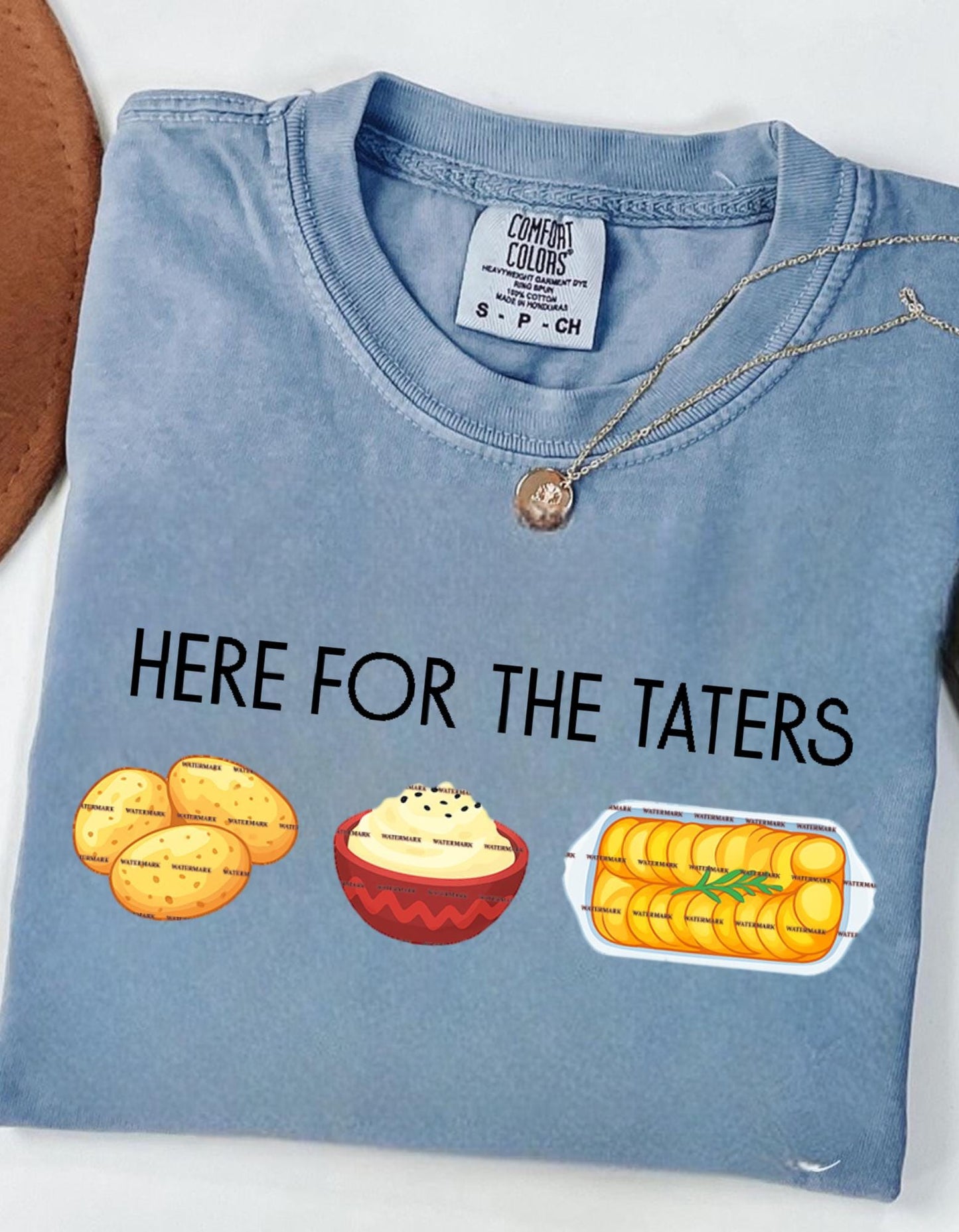 Here For The Taters PNG, Funny Thanksgiving Potato Shirt Design, Funny Sublimation, Food Lover Fall Humor PNG, Fun designs, Casual wear Png