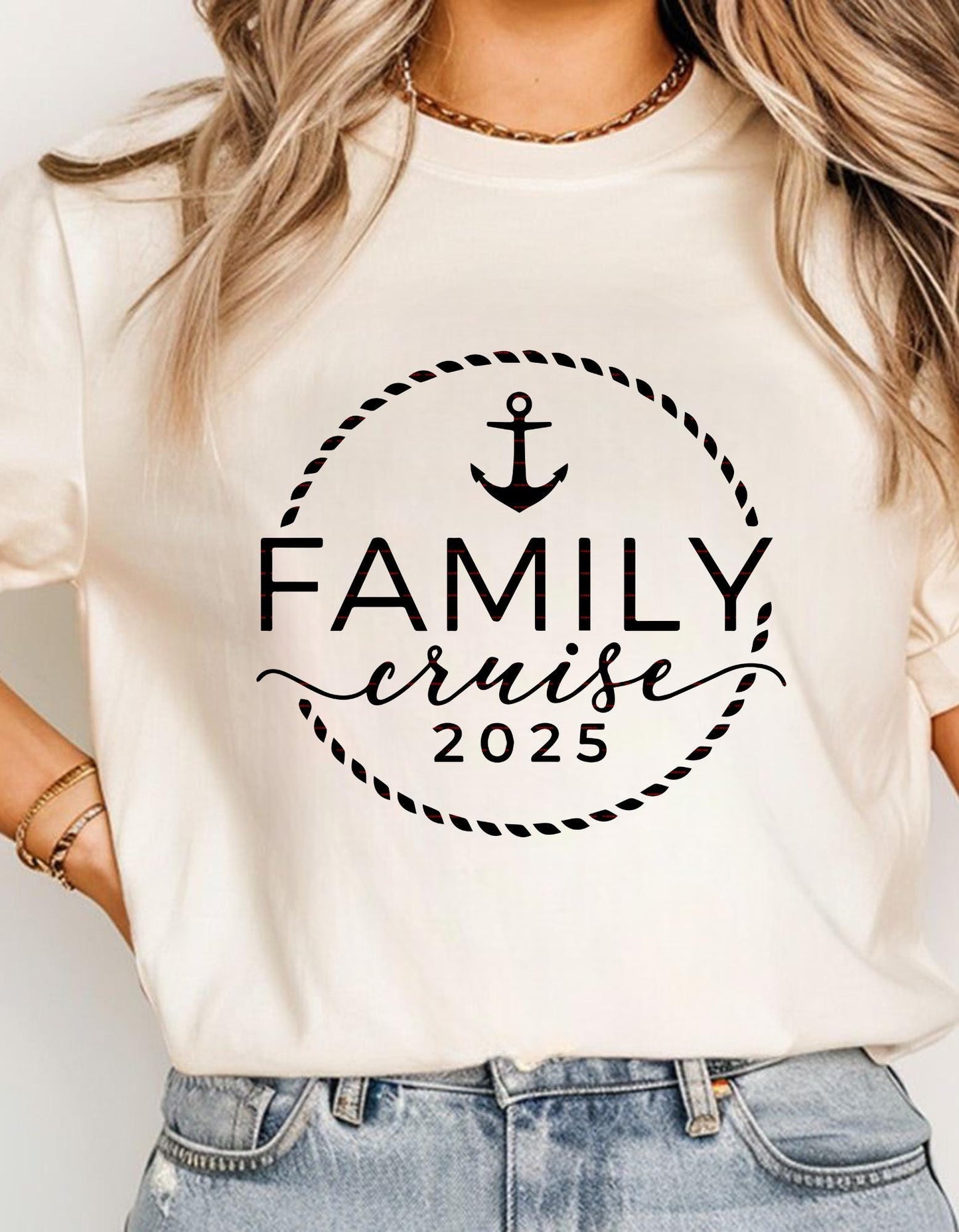 Family Cruise 2025 SVG, Cruise Shirt Design, Nautical Anchor Family Trip PNG, Cruise Vacation Shirt, Matching Family Cruise 2025