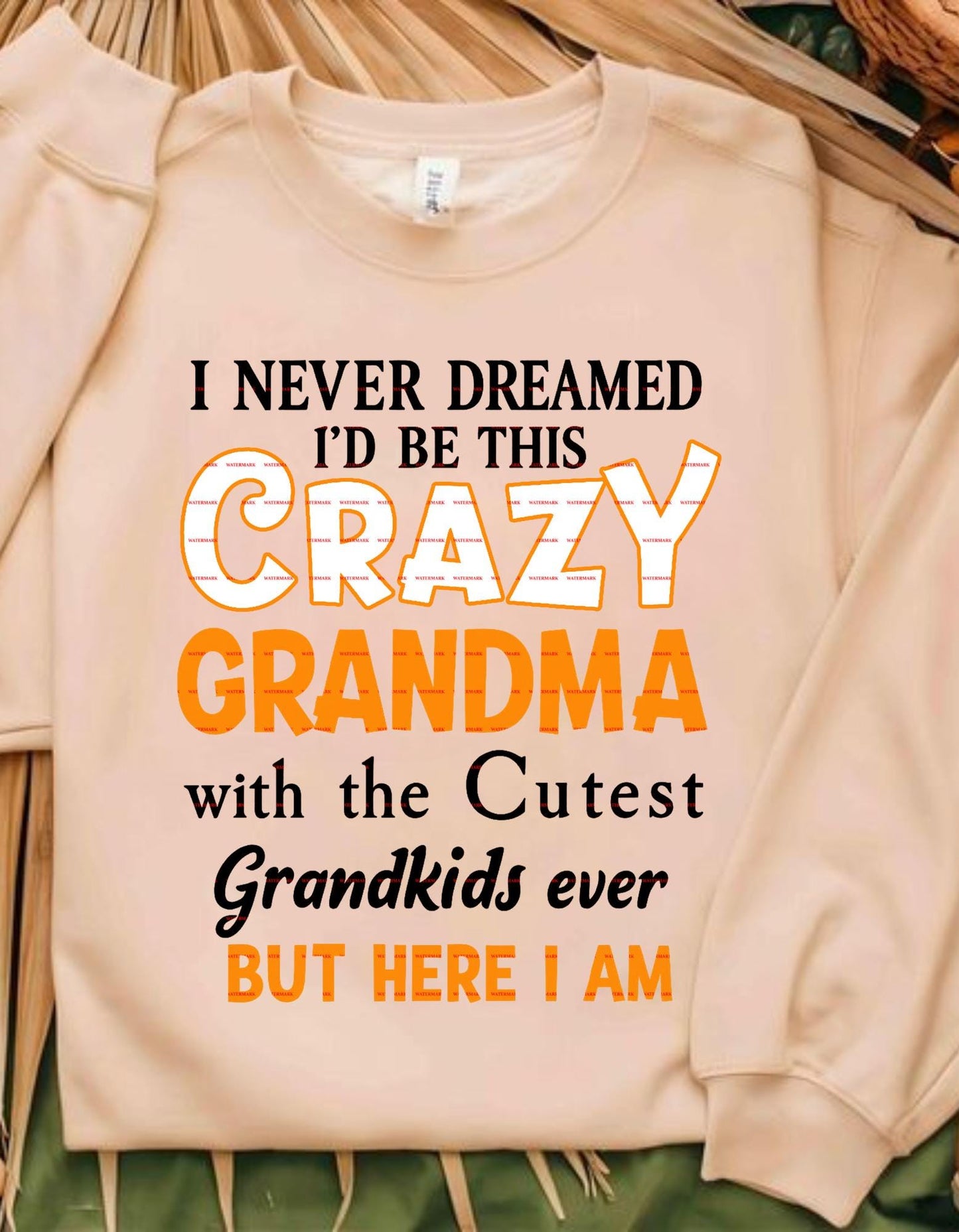 Funny Crazy Grandma Shirt PNG, Cute Grandkids Quote PNG, Proud Grandma Saying, Family Humor Design, Grandma Gift Idea for Cricut, Grammy png
