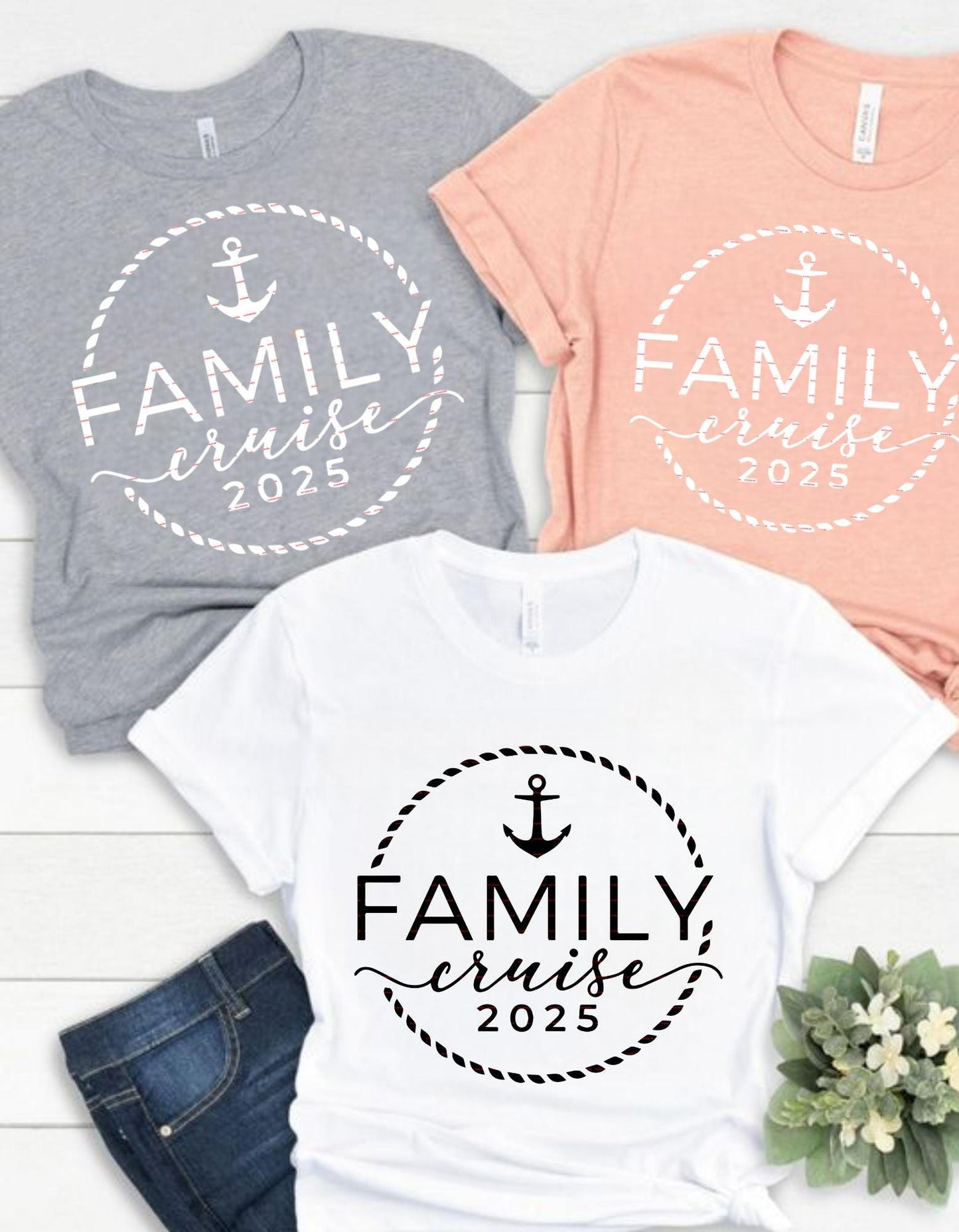 Family Cruise 2025 SVG, Cruise Shirt Design, Nautical Anchor Family Trip PNG, Cruise Vacation Shirt, Matching Family Cruise 2025