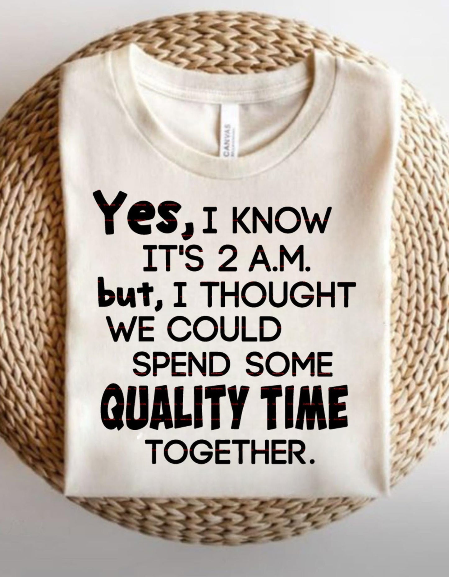 Funny Baby Onesie SVG PNG, 2AM Quality Time Quote Design, Newborn Humor Shirt Graphic, Cute Baby Saying Sublimation for Mom & Dad Gifts idea