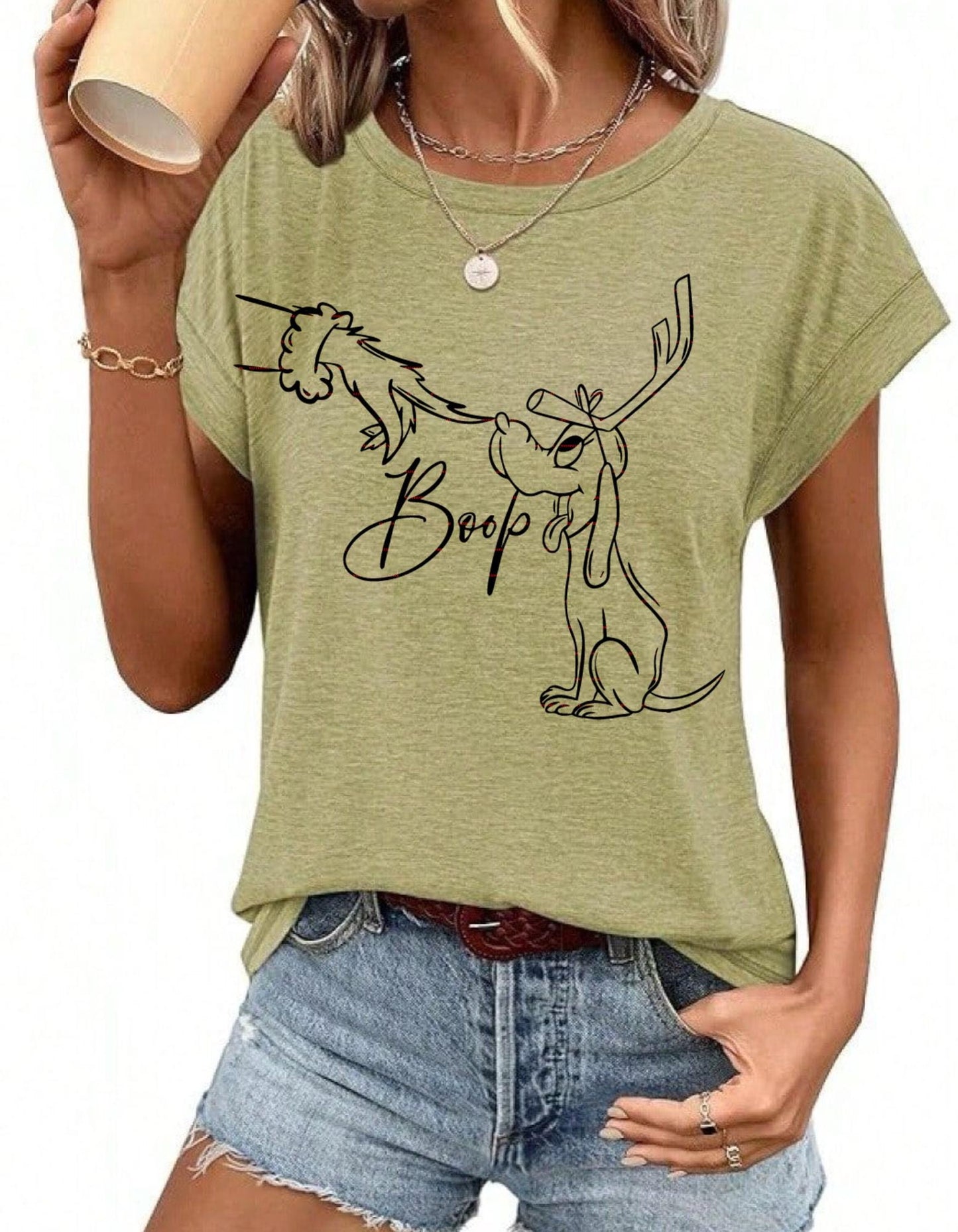 Cute Christmas Dog Boop Nose Design, Reindeer Antler Puppy and Santa Hand Line Art, Funny Holiday Sketch Style Sublimation for Shirts & Gift