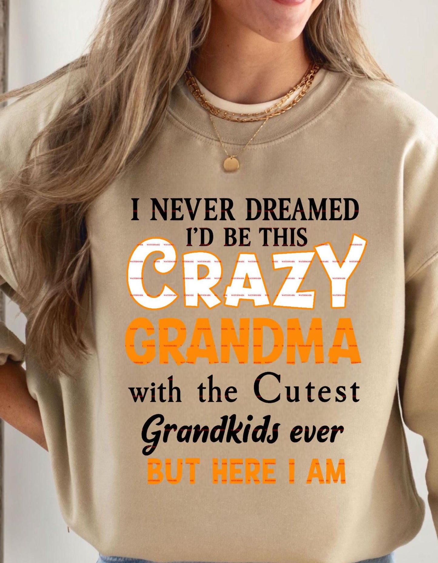 Funny Crazy Grandma Shirt PNG, Cute Grandkids Quote PNG, Proud Grandma Saying, Family Humor Design, Grandma Gift Idea for Cricut, Grammy png
