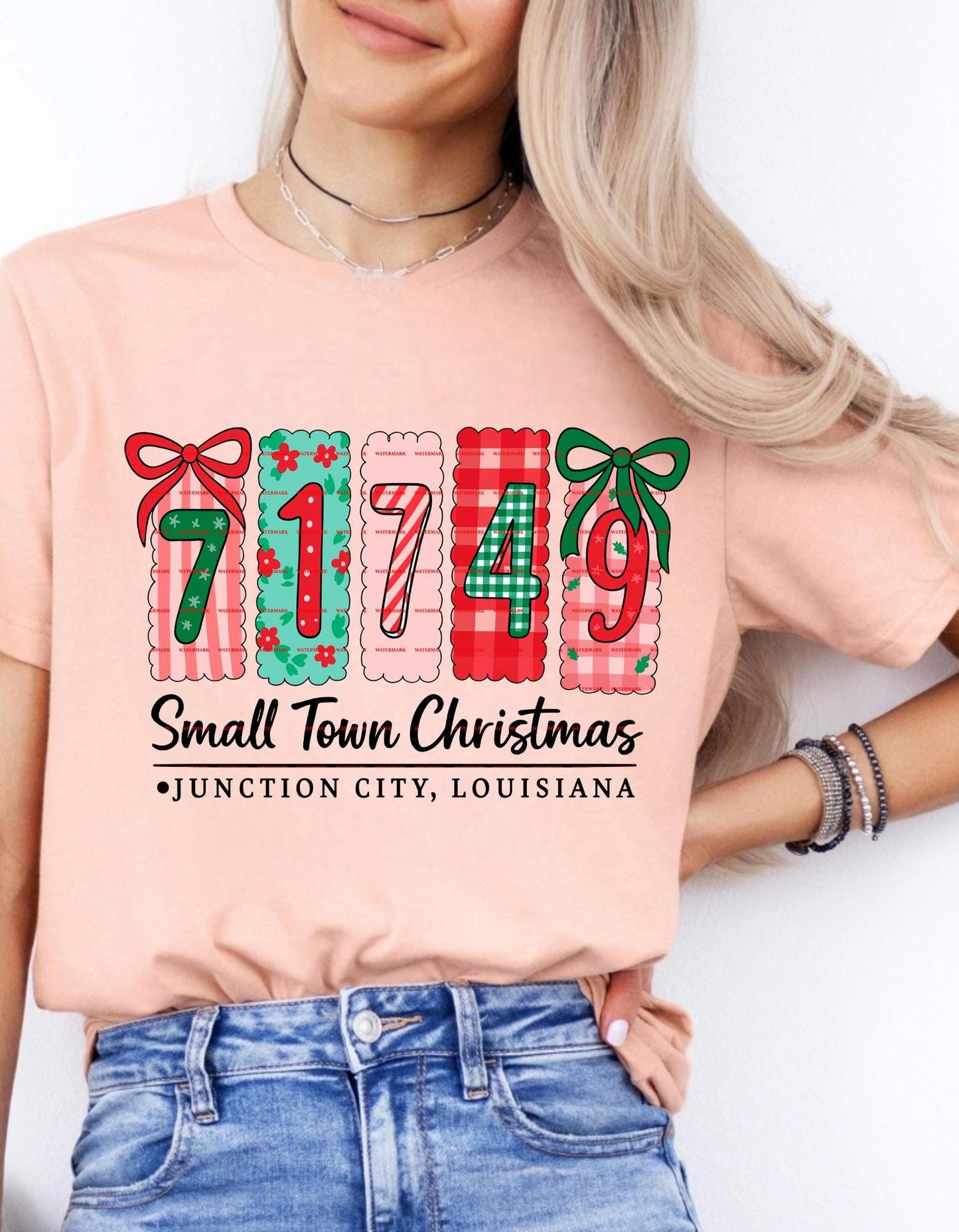Small Town Png, Christmas Is Better design, Custom Zip Code Town Name Tee, Cute Pastel Christmas Village Shirt, Personalized Holiday Gift