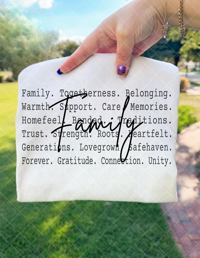 Family Text Shirt design, Family Love, Family Aesthetic Tee, Togetherness Quote Design, Meaningful Family Shirt, Home Love Gift, 2026 shirt