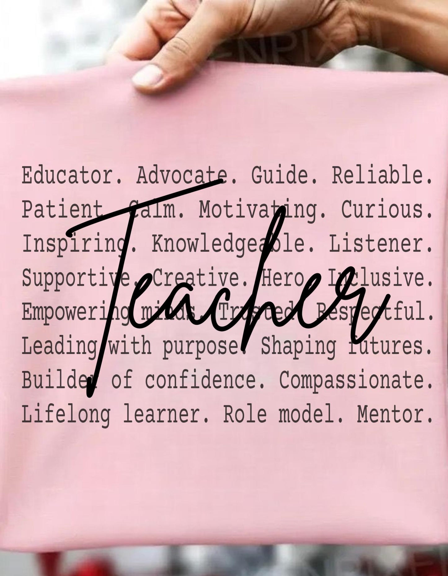 Teacher Definition Shirt design, Proud Gift for Teacher, Classroom Motivation Quote, Typography Text Design,