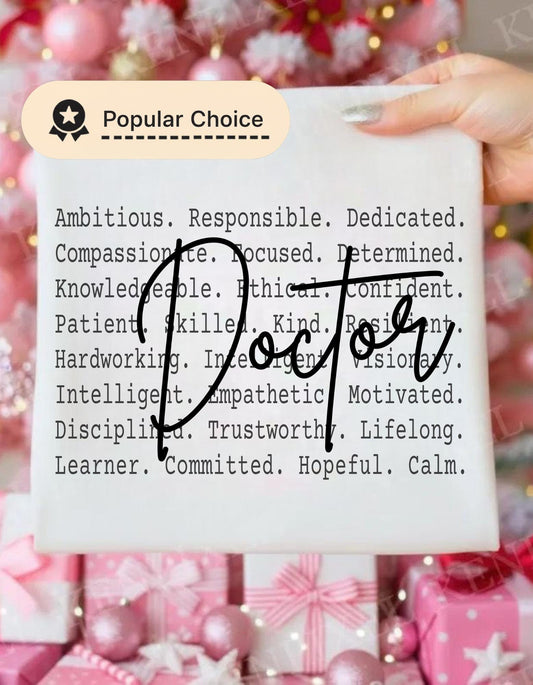 Aspiring Physician Gift, Doctor Student Shirt design, Gift for medical student, Medical Student Motivation Quote Png file