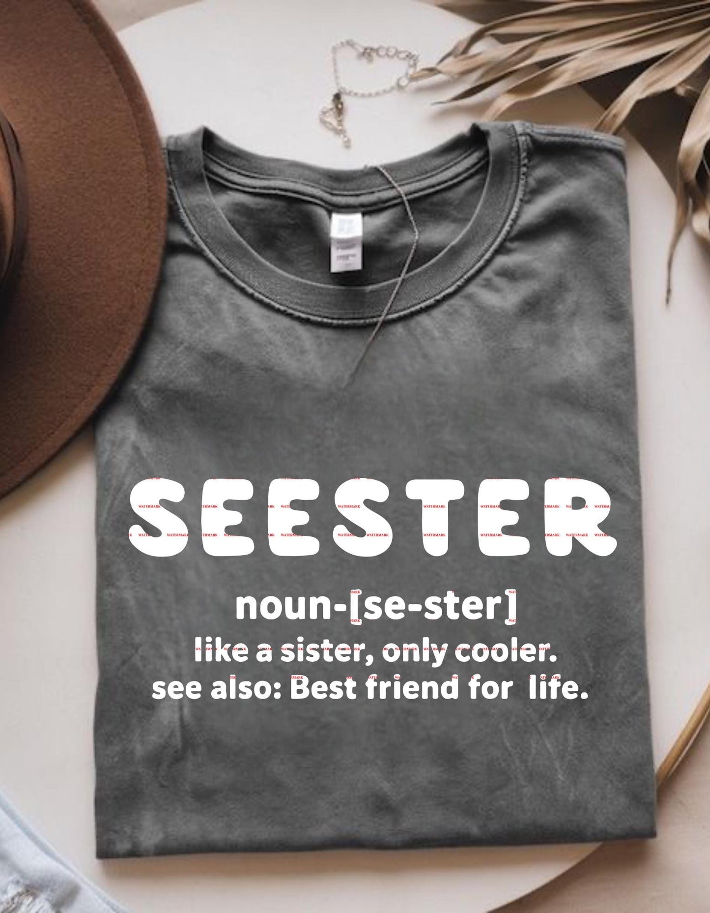Seester Definition Shirt for Sister Svg file, Funny Sister Gift, Best Friend for Life Tee, Cool Sister Matching Outfit, Cute Seester Quote