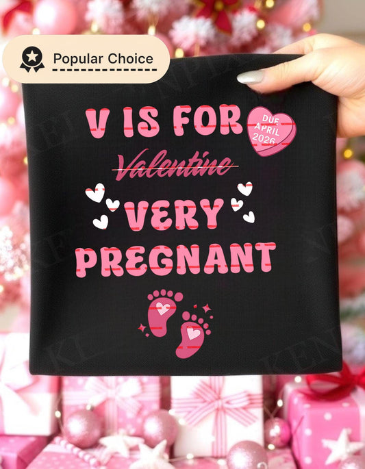Valentine Pregnancy Shirt Design, Pregnancy Announcement Valentine, Maternity Valentine PNG, Mom To Be Valentine Shirt, Valentine mom shirt