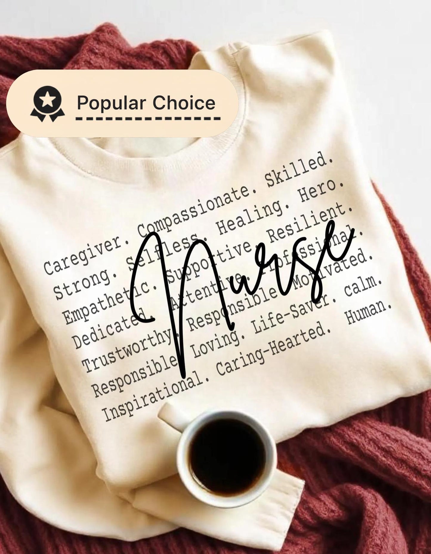 Nurse Shirt Text Design, Nurse Appreciation Apparel, Healthcare Hero Inspirational Quote, Gift for nurse, Nurse life tee, Nurse Png file